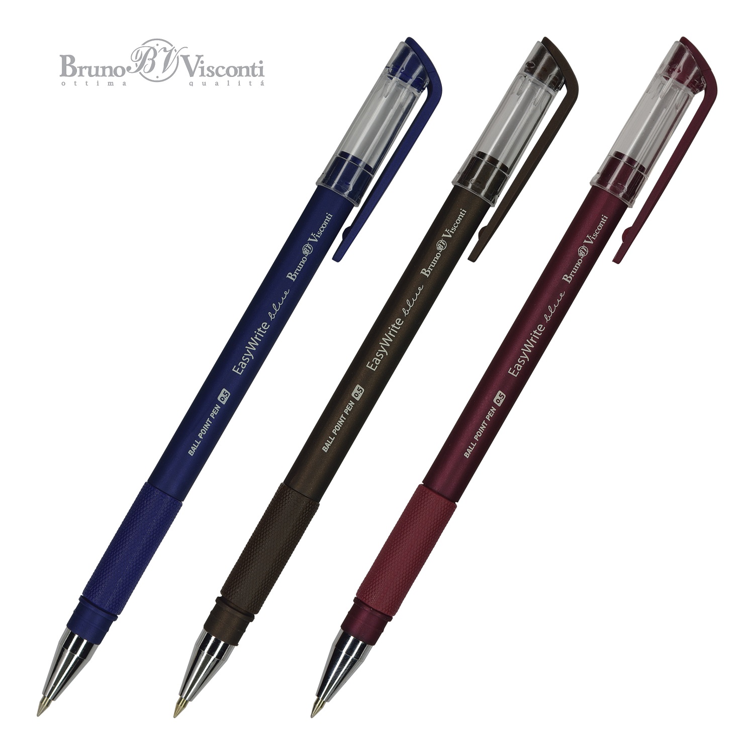 Ручка шариковая Bruno Visconti 5 шт. - фото 3