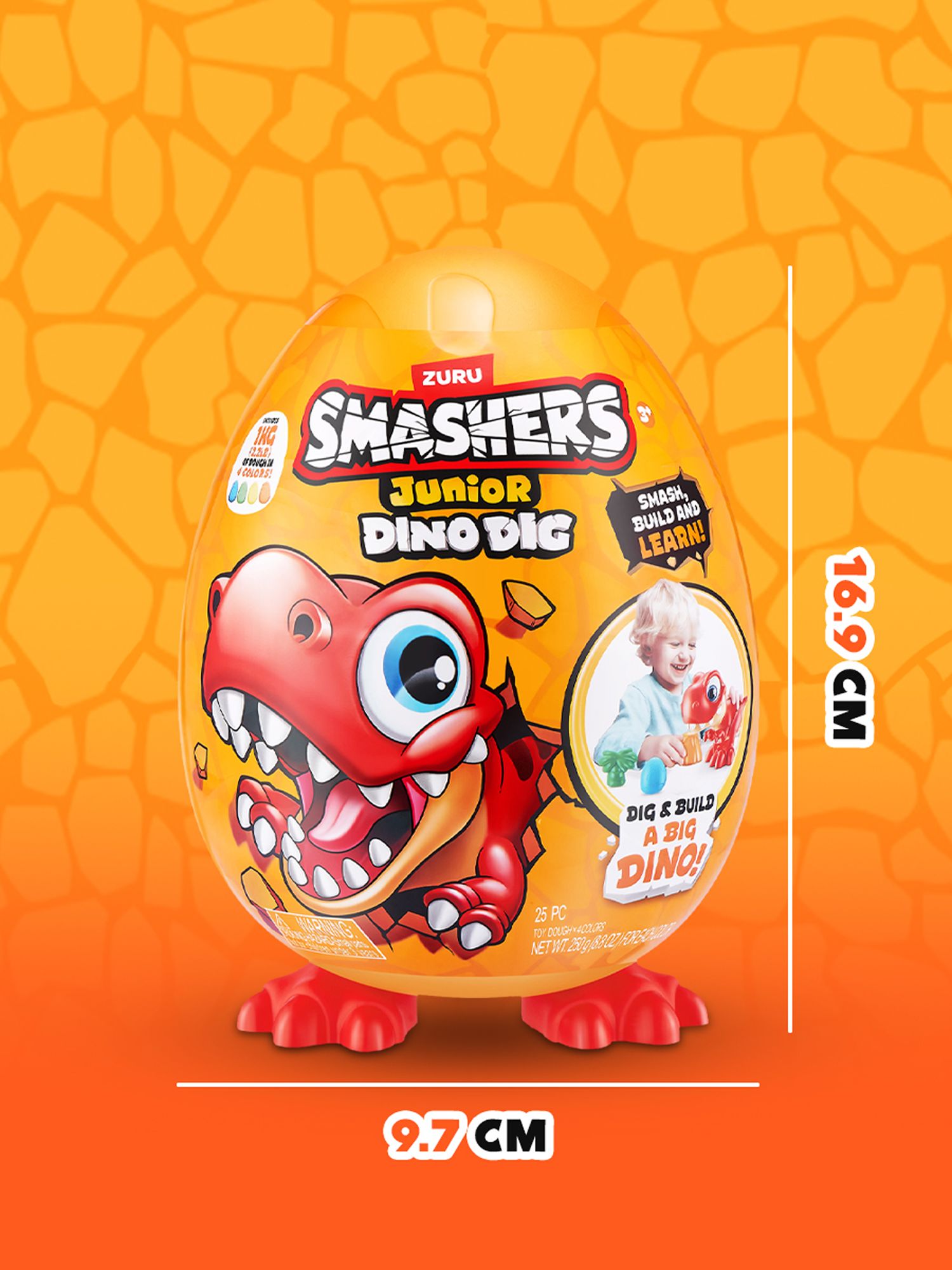 Игровой набор Zuru Smashers Junior Dino - фото 3