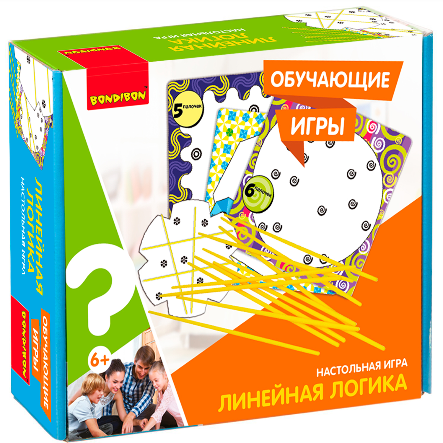 Настольная игра Bondibon головоломка Линейная Логика - фото 3