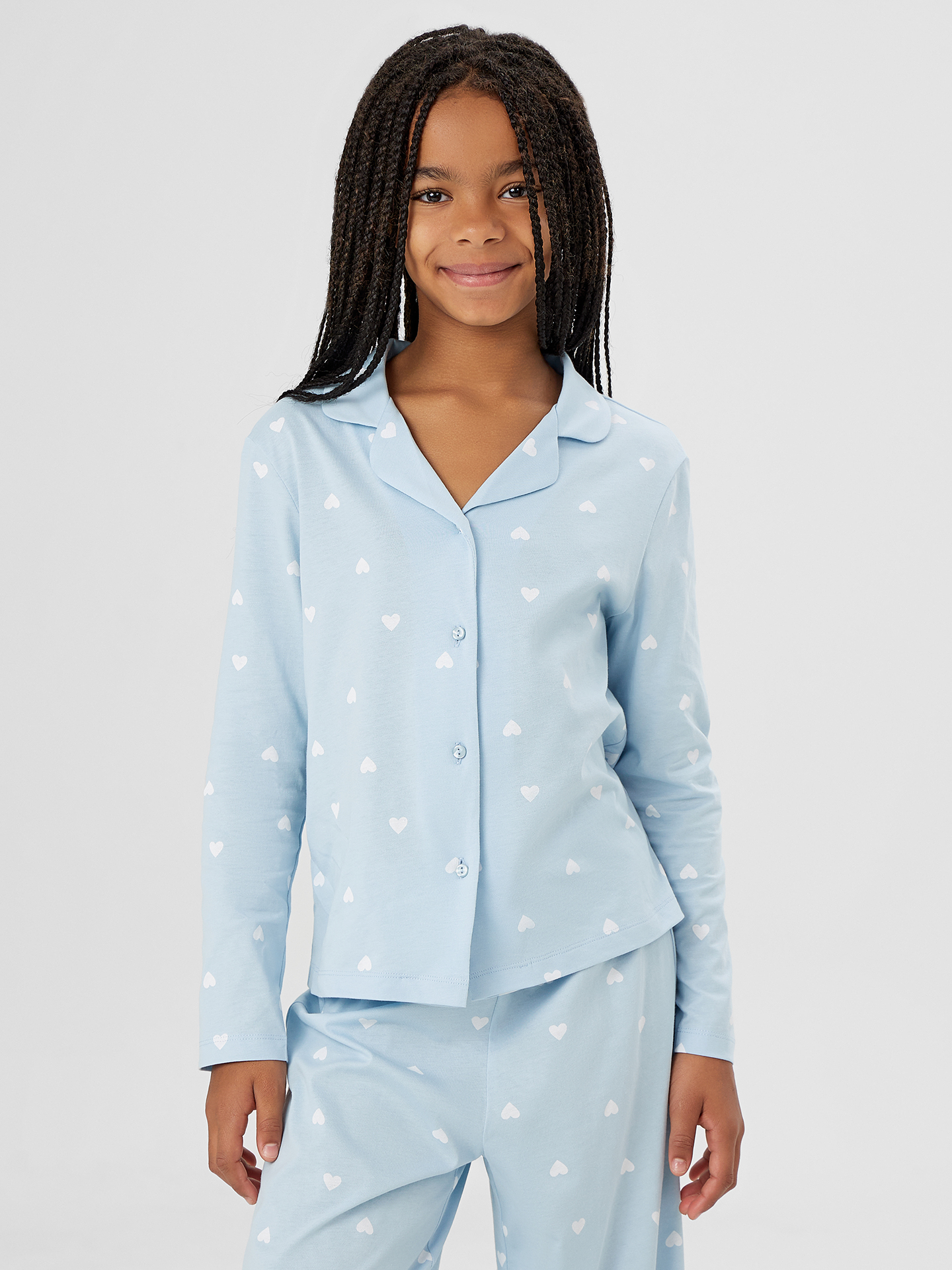 Пижама Mark Formelle (Марк Формэль) 567754/сердечки на голубом - фото 3