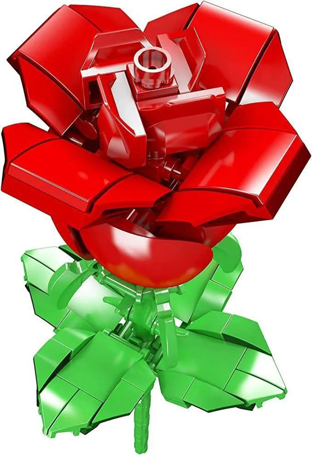 Конструктор Mould King Букет цветов Роза Рубин - фото 3