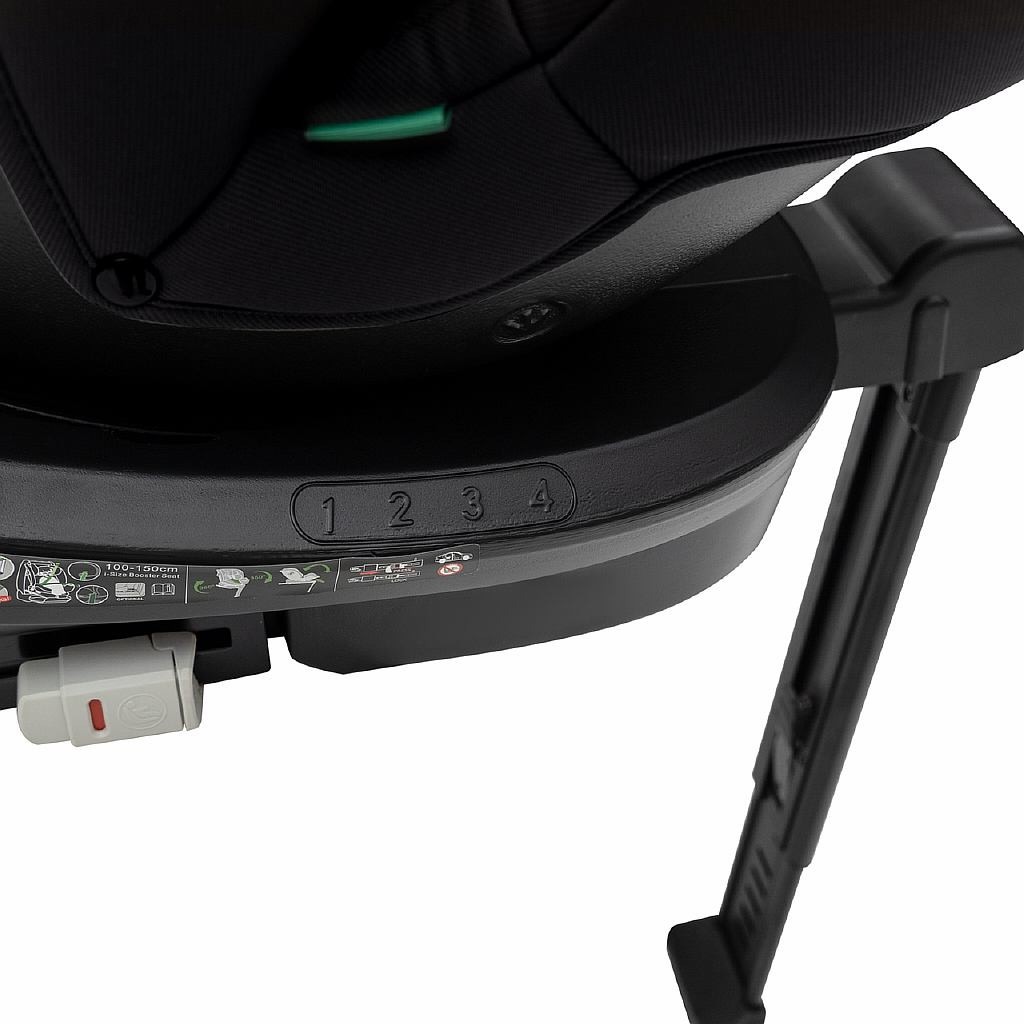 Автокресло agex Comfort i-Fix 360 Isofix 0+/1/2/3 (0-36 кг) черный - фото 13