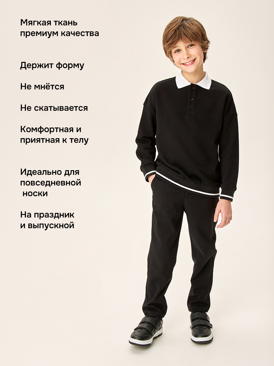 Свитшот NIKASTYLE 4ш70526 черный - фото 3