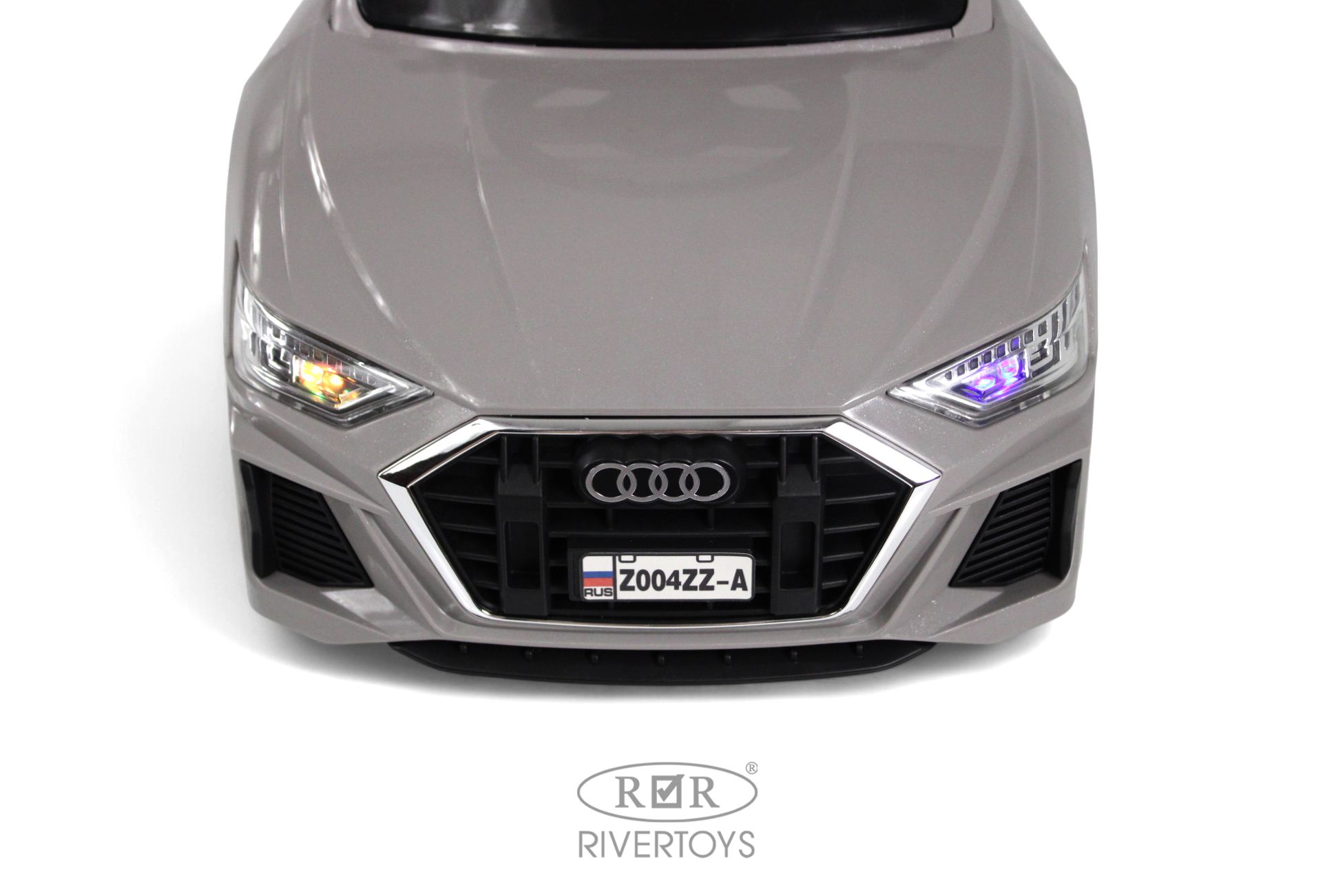 Каталка RIVERTOYS Z004ZZ-A-GREY серый - фото 3