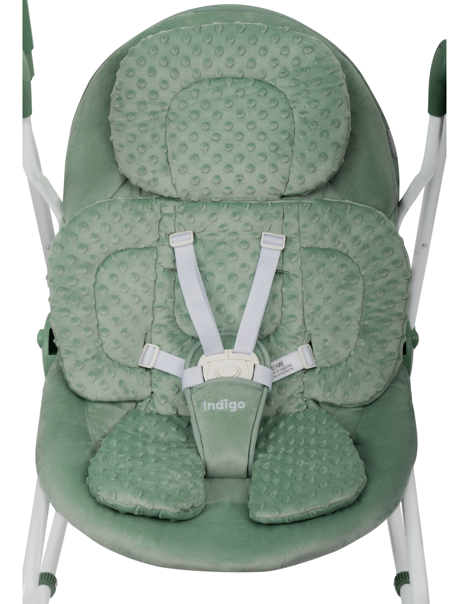 Качели Indigo Fresh зеленый-серый - фото 31