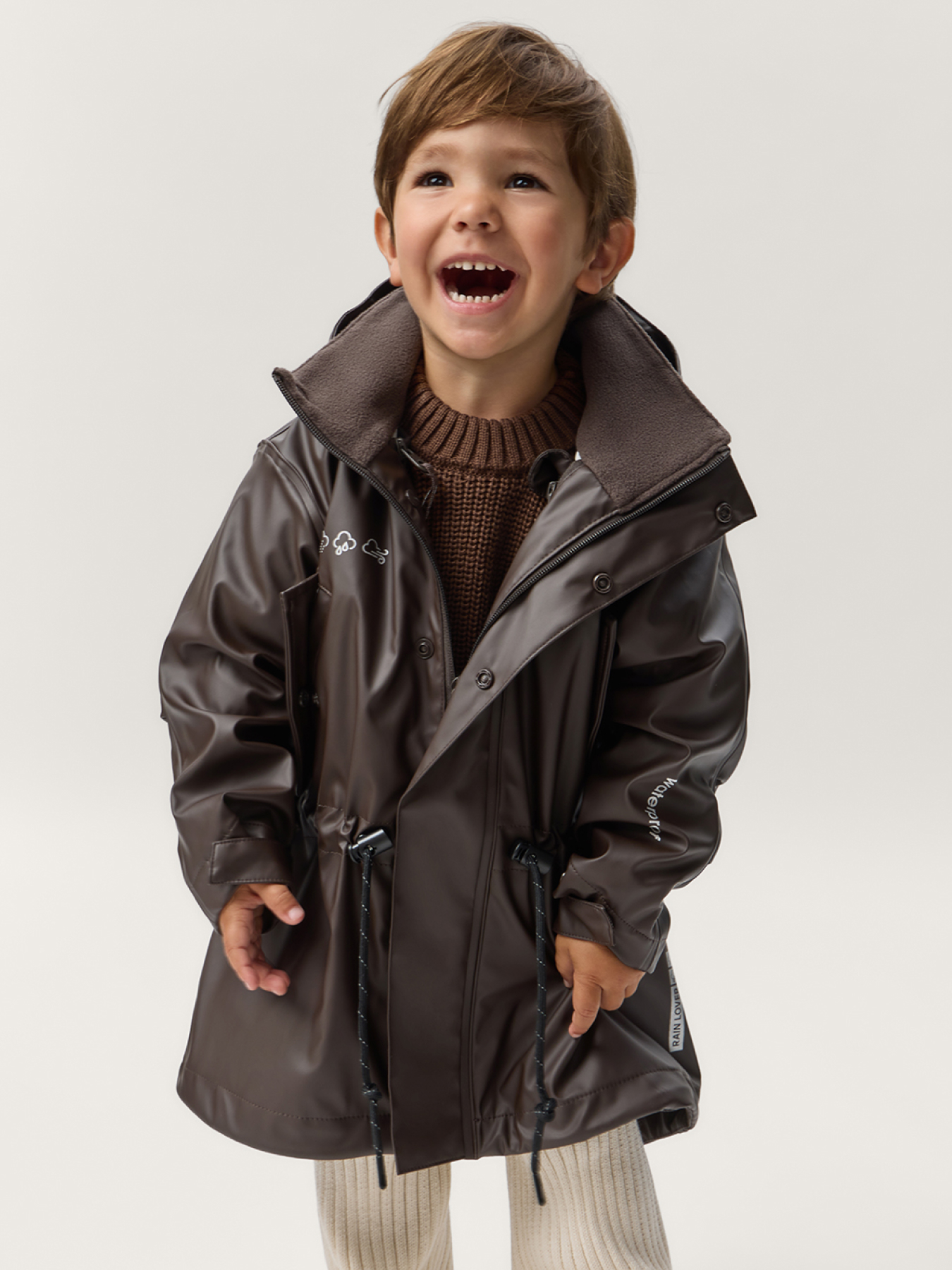 Куртка Happy Baby 88391_dark-chocolate - фото 1