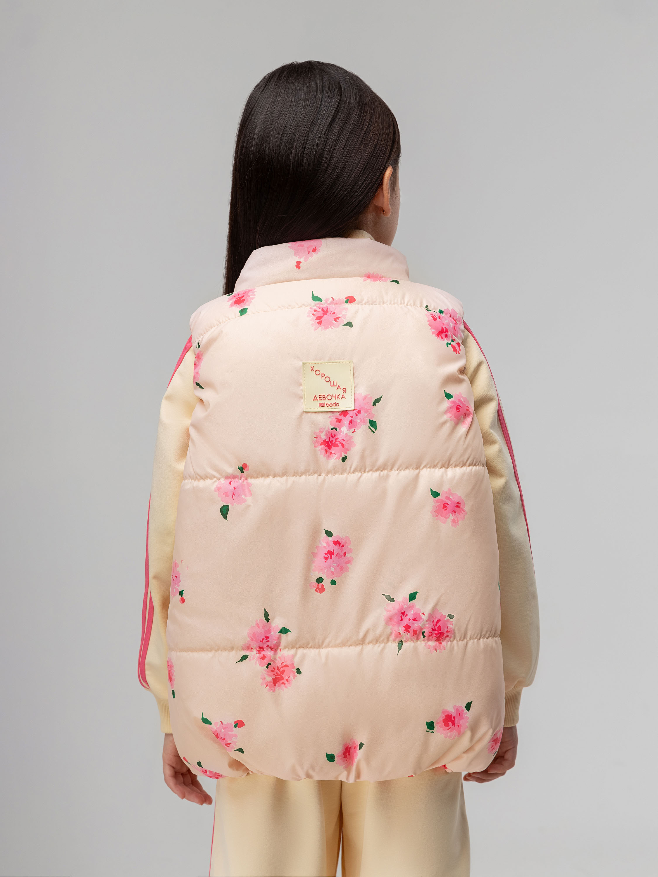 Жилет Bodo 14-84MU_экрю (розовый) - фото 7