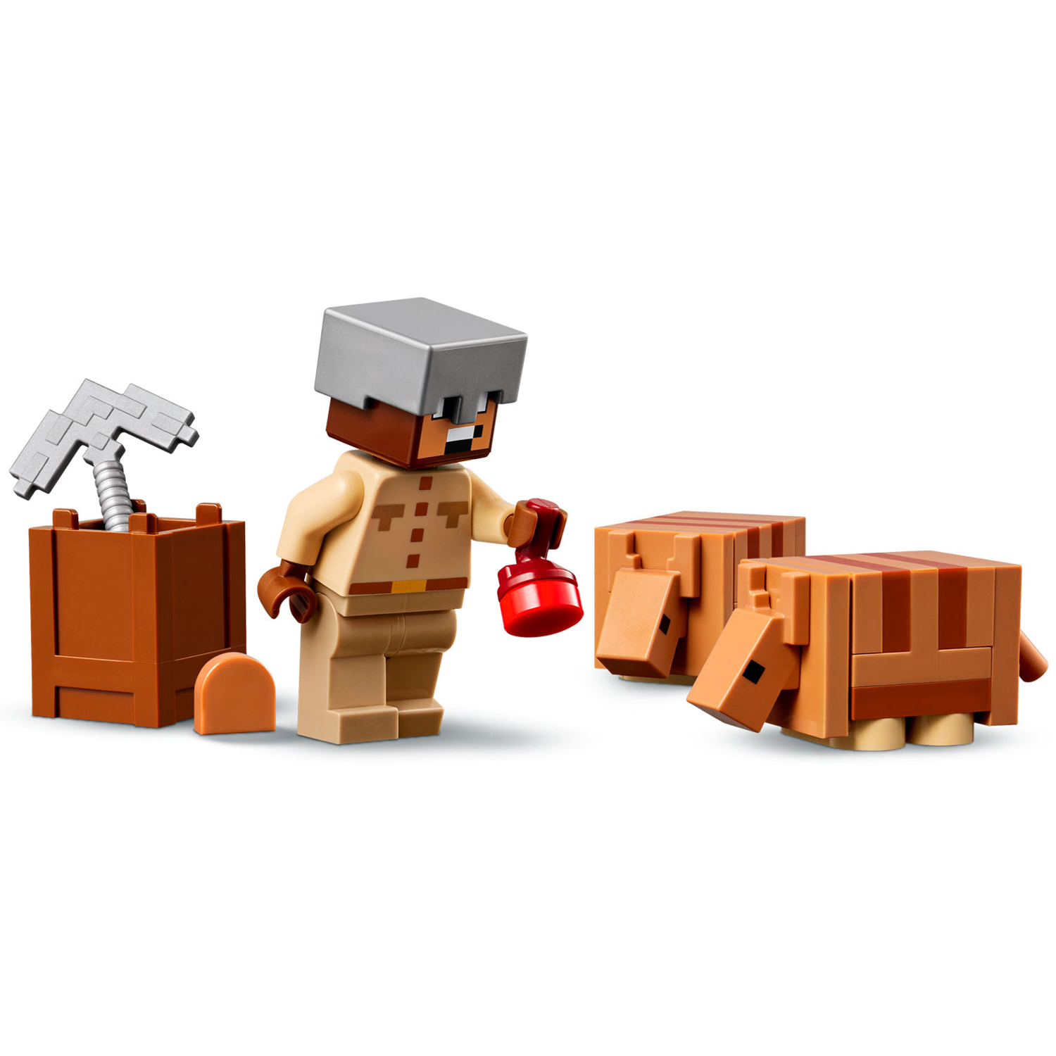 Конструктор LEGO Minecraft Экспедиция рудник Броненосец 247 дет. - фото 6