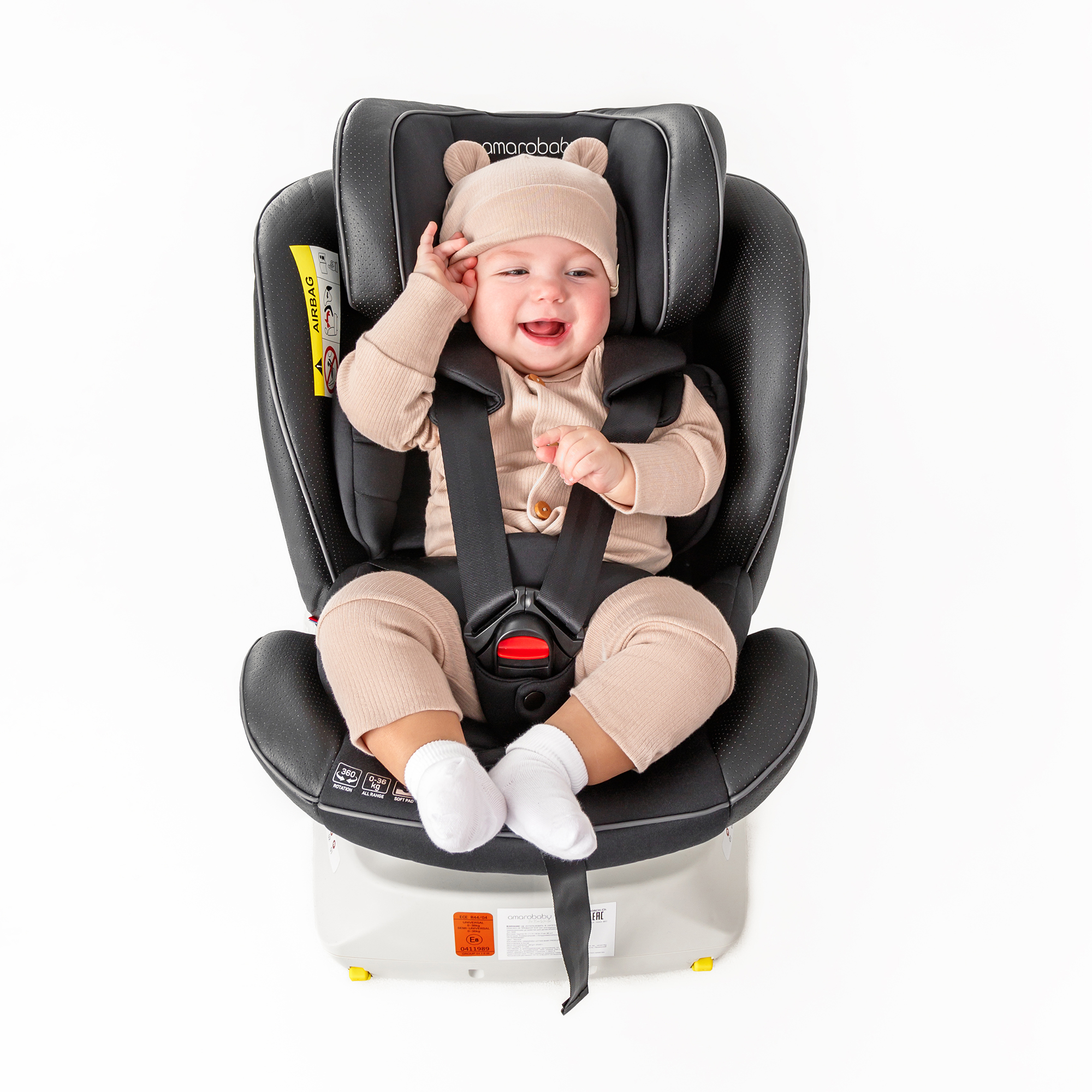 Автокресло Amarobaby Isofix 1/2/3 (9-36 кг) - фото 4