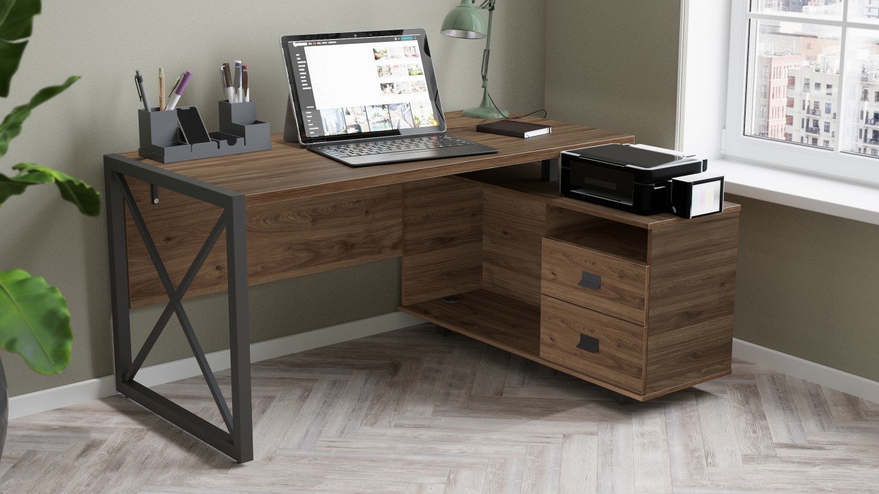 Письменный стол КАЛИФОРНИЯ МЕБЕЛЬ Хардвиг СР01 - фото 13