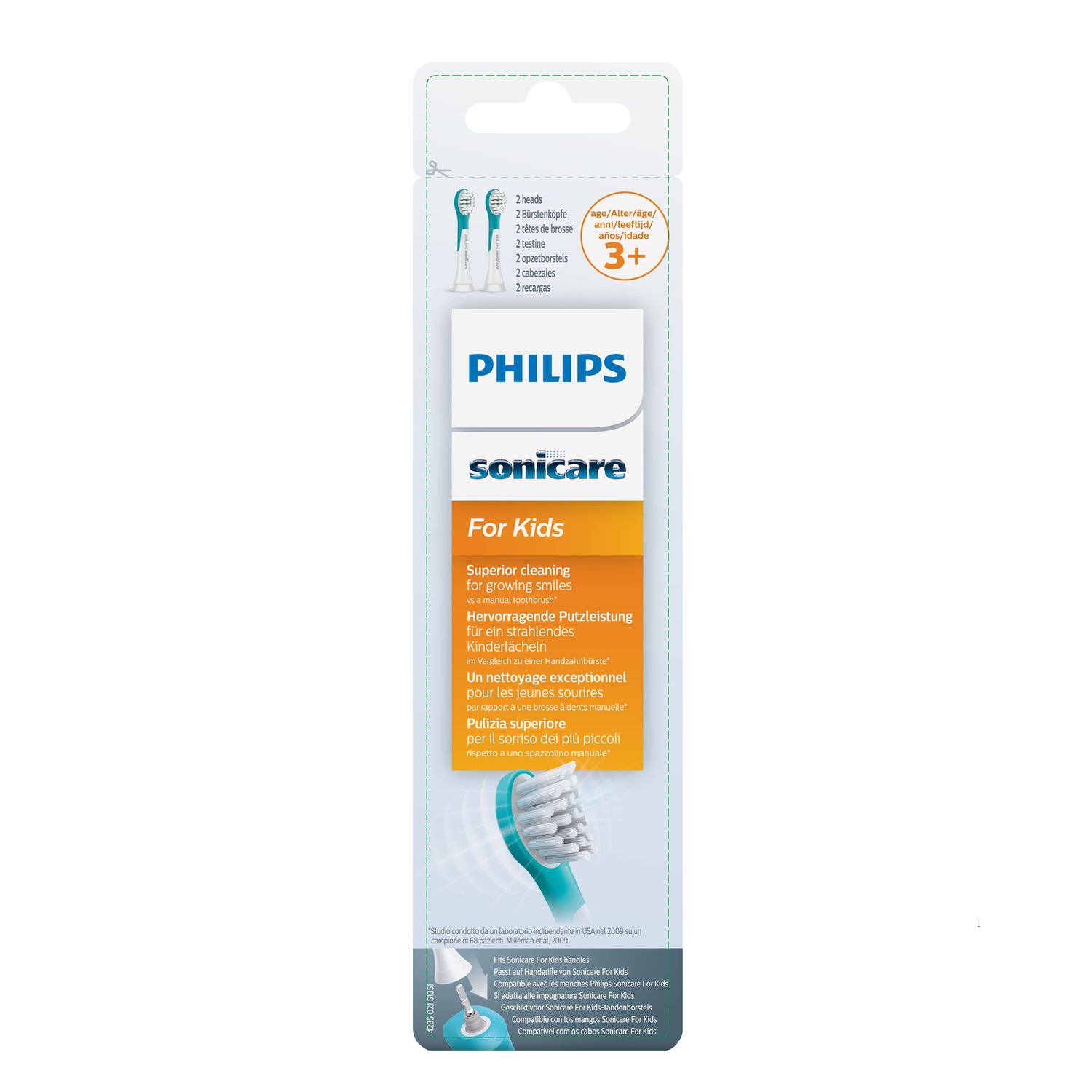 Насадка электрическая Philips от 3 лет 2 шт. - фото 2