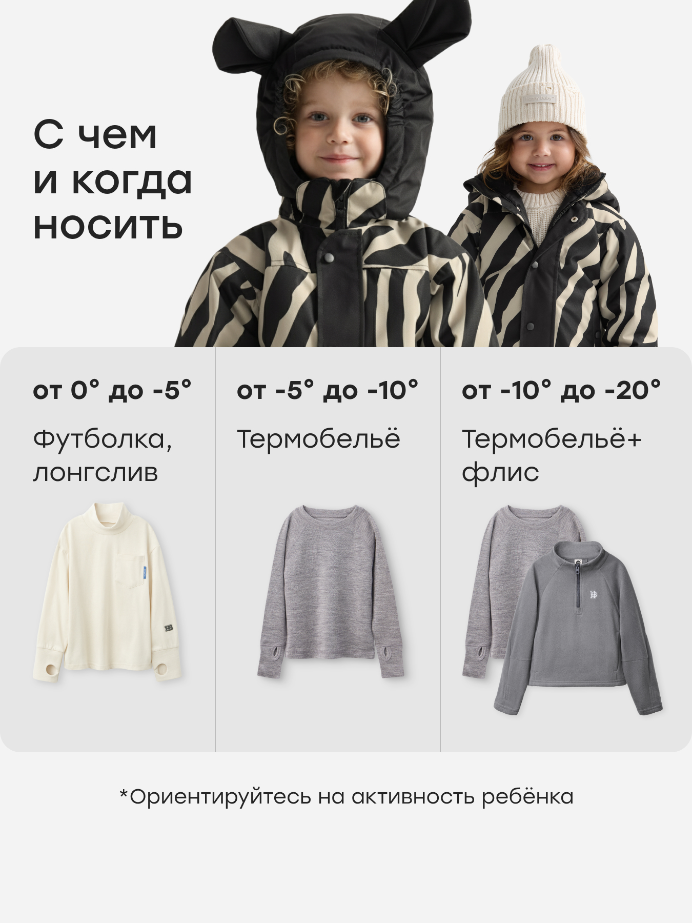 Комбинезон Happy Baby 89077_black-white - фото 7