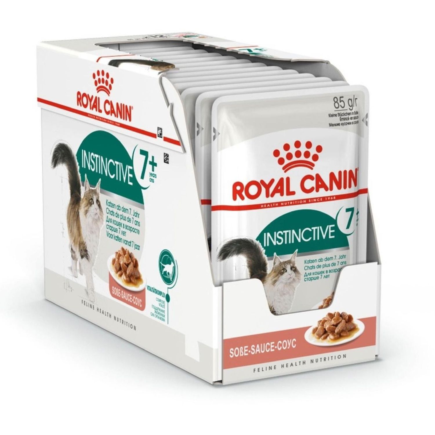 Корм для пожилых кошек ROYAL CANIN Instinctive пауч 85г - фото 4
