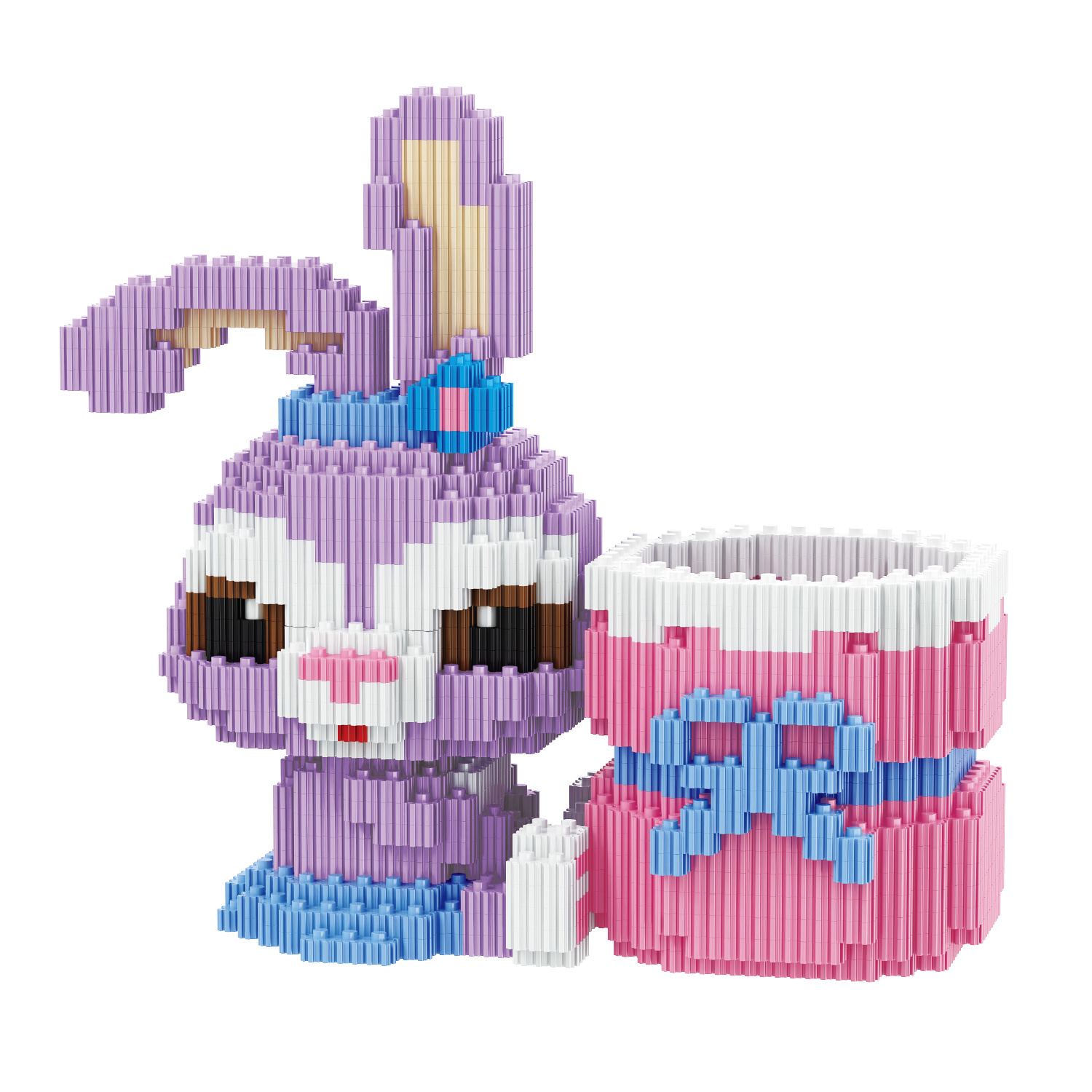 Конструктор Зайка StellaLou подставка 906 дет. - фото 1