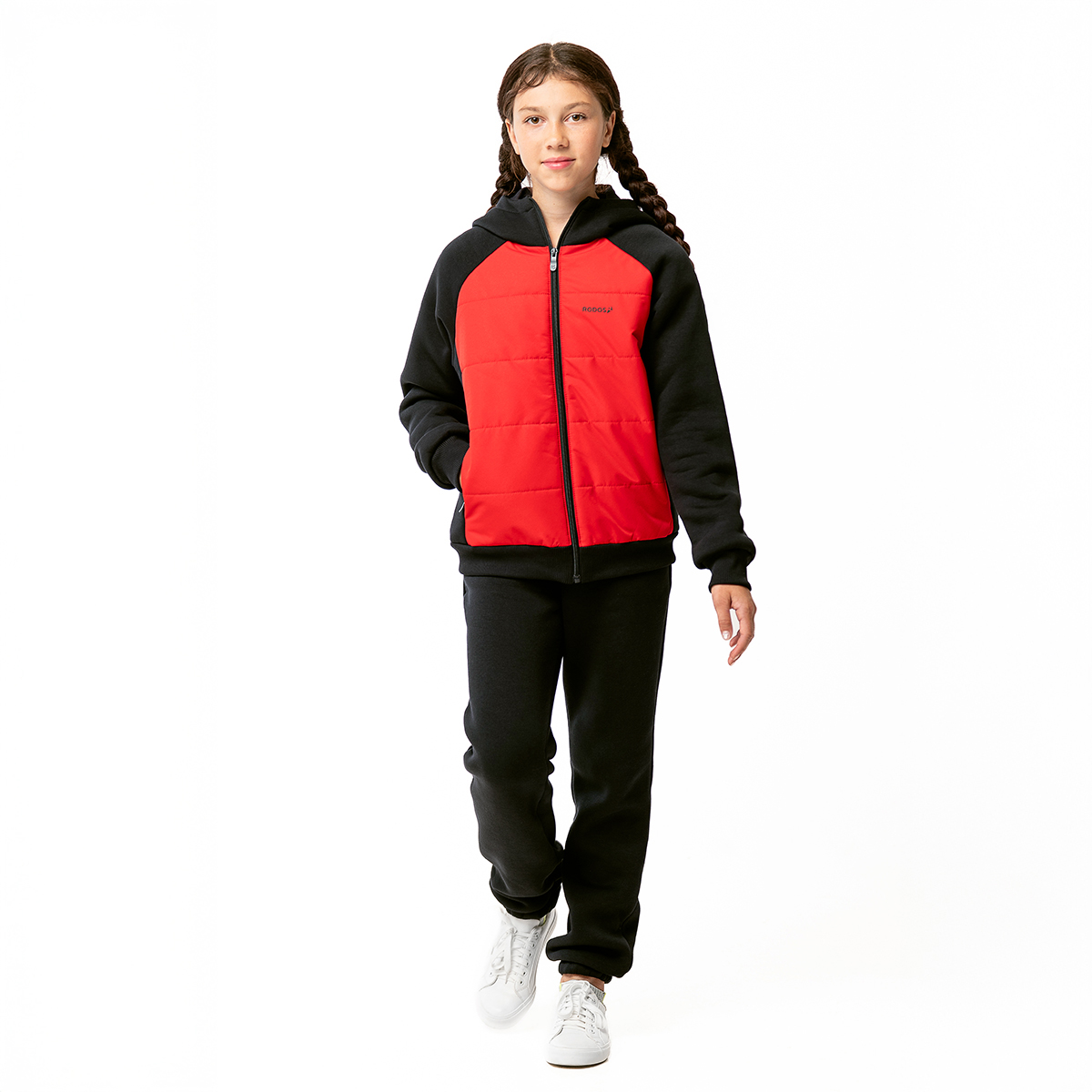 Спортивный костюм RODOS М-286/1/красный_черный - фото 1