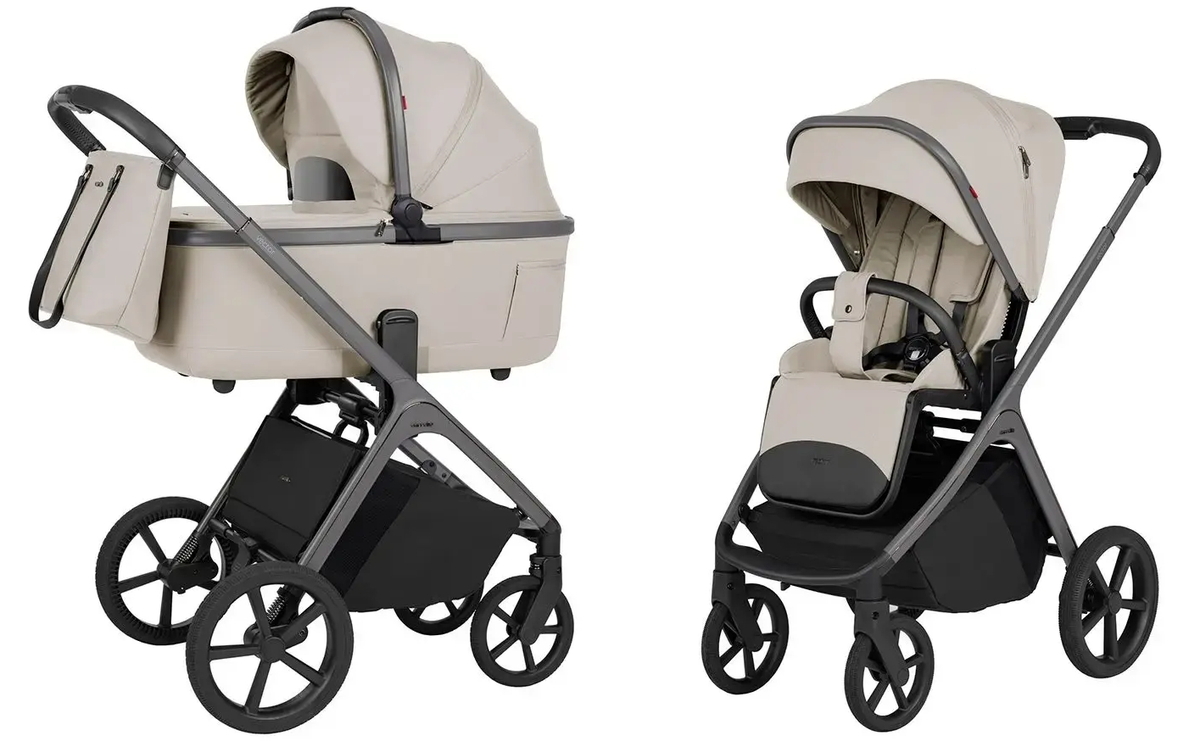 Коляска 2в1 Carrello Vector F CRL-6700 бежевый - фото 1