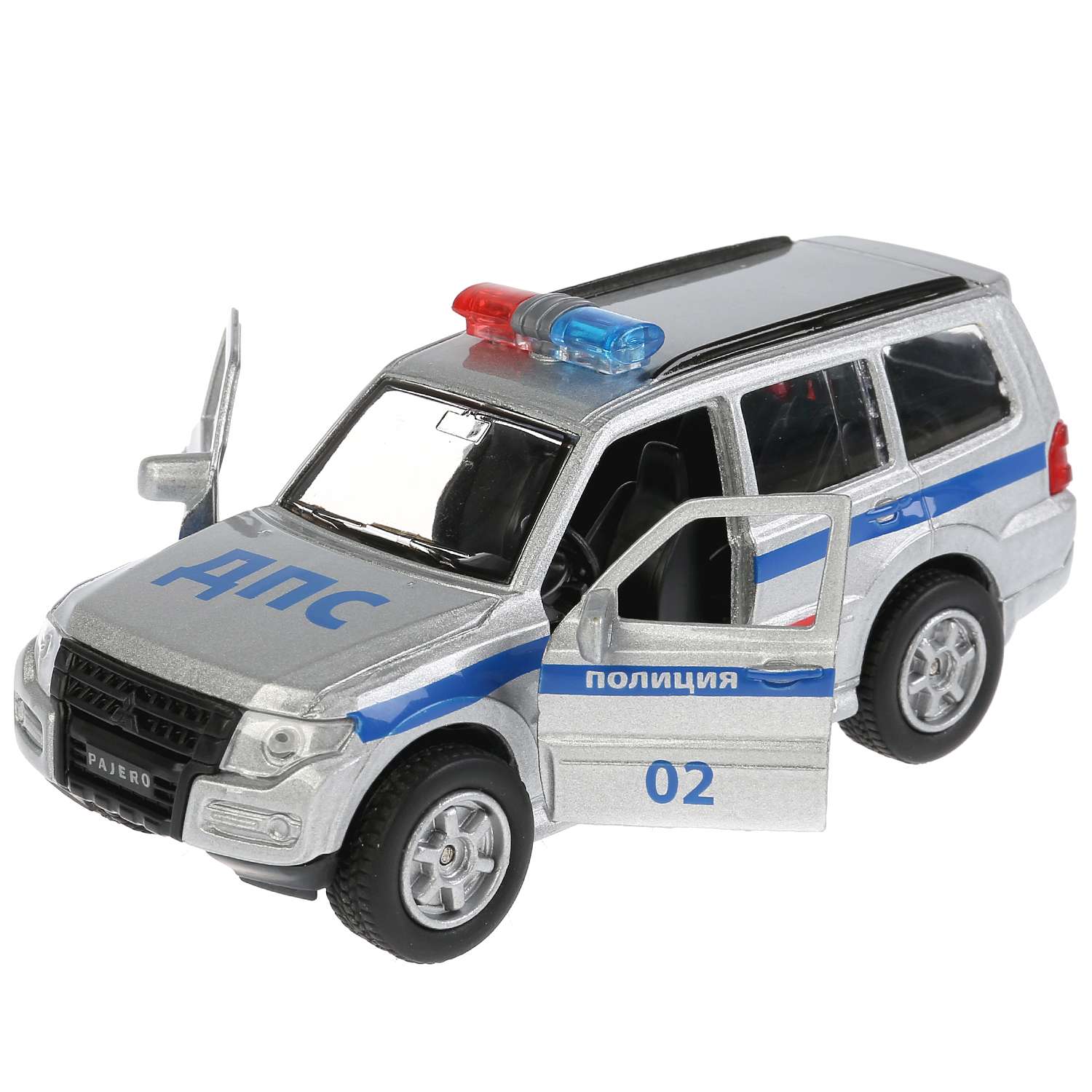 Полицейская машина Технопарк Pajero 256374 - фото 4