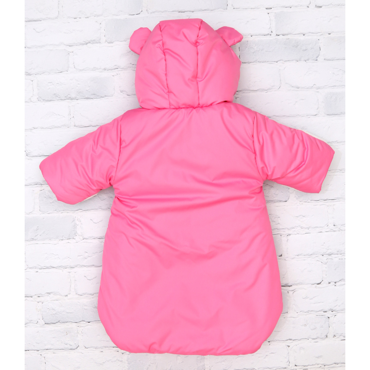 Конверт в коляску Осьминожка Мишки розовый - фото 11