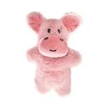 Игрушка для собак Homepet Бегемотик с пищалкой плюшевый 16*10.5см