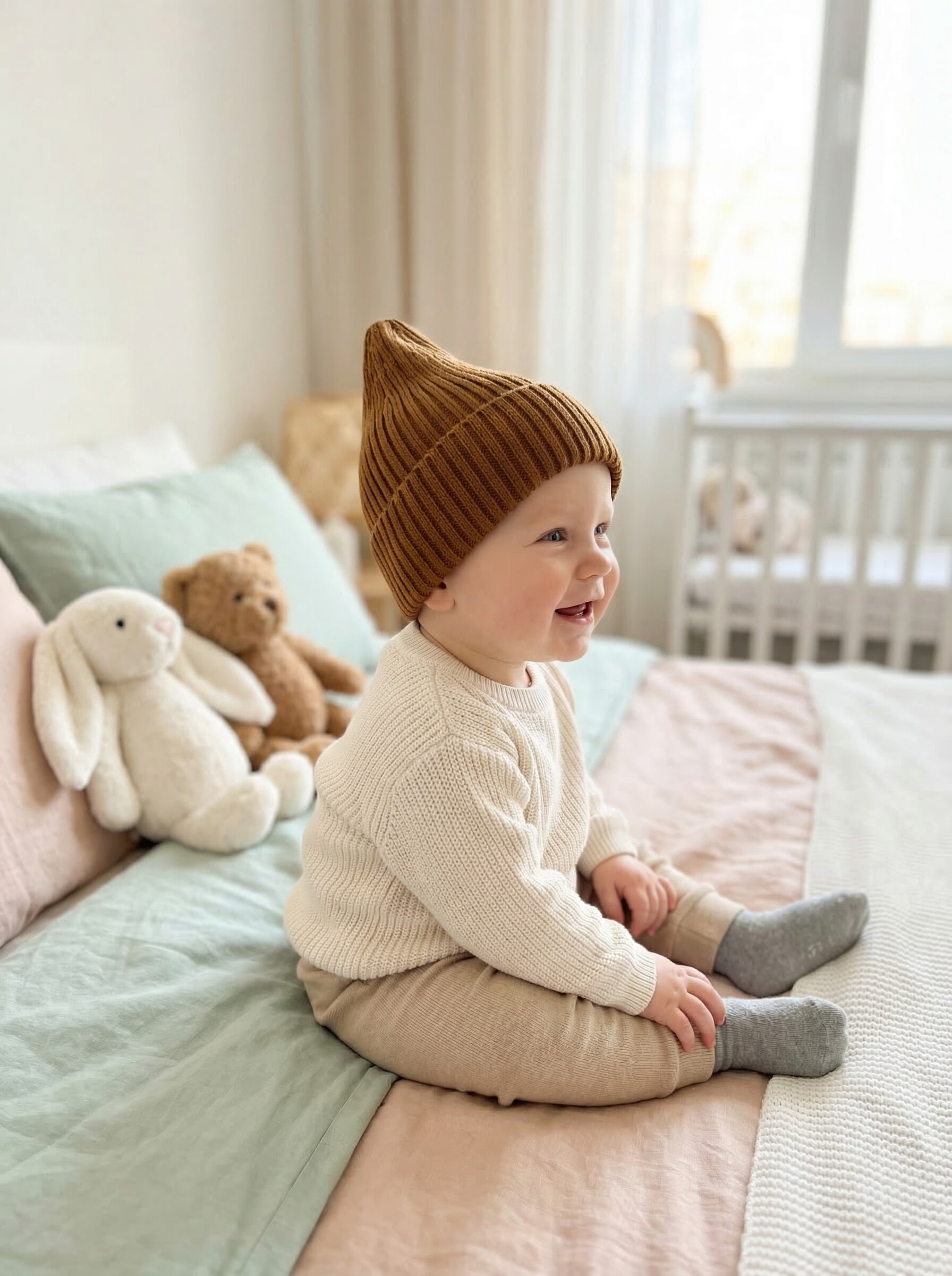 Шапка-бини Starkoff Kids Д300618 - фото 1