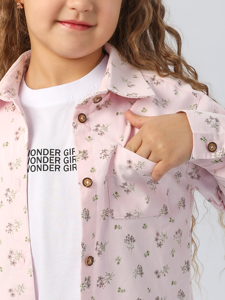 Рубашка Соль и Перец SP1511/розовый - фото 13