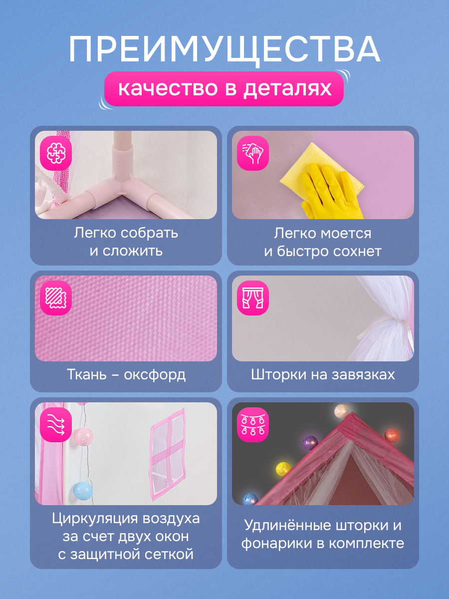 Палатка Рыжий кот Домик - фото 3