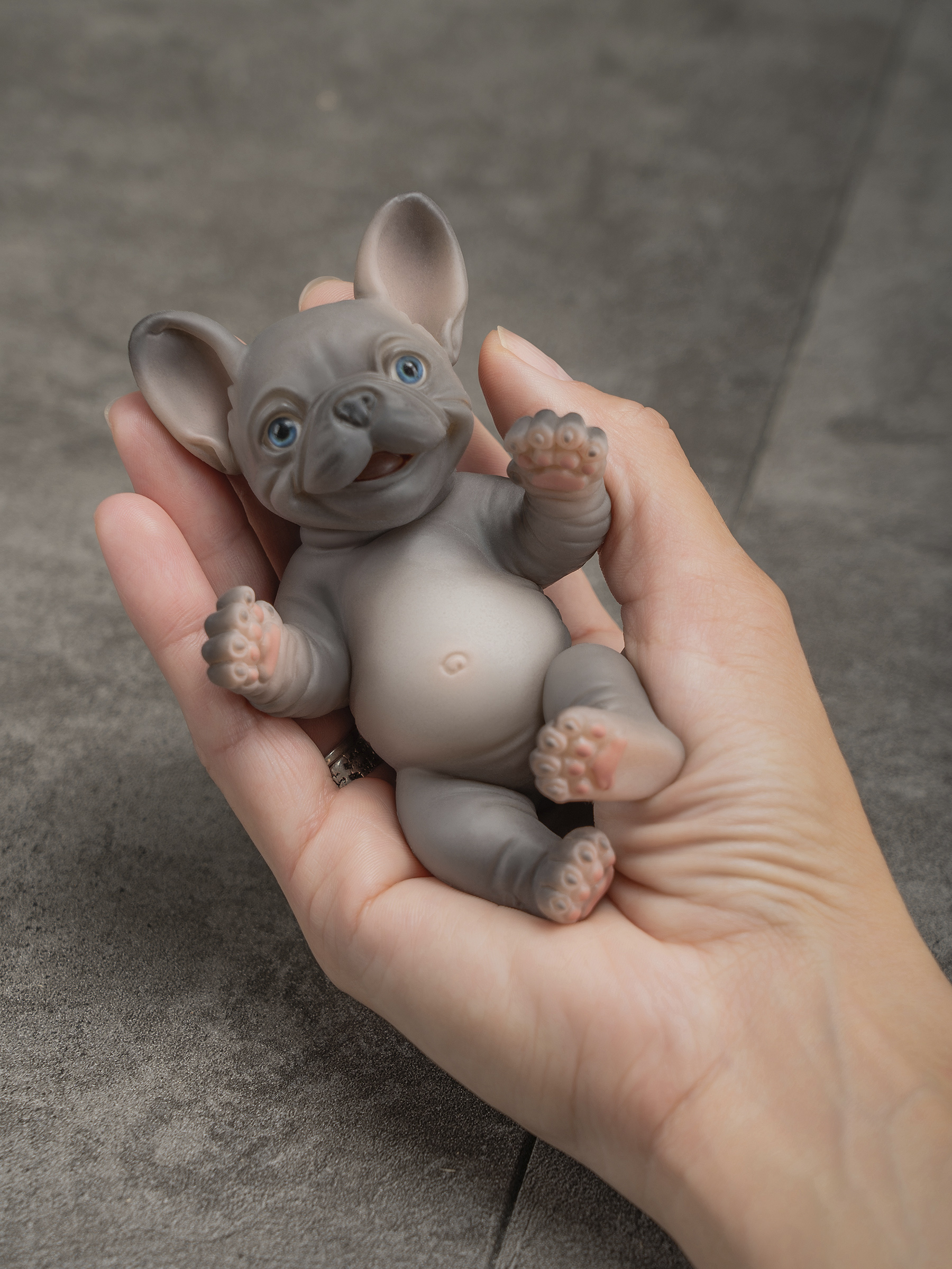 Фигурка Magic Manufactory POP Nuts Бульдог серый - фото 15
