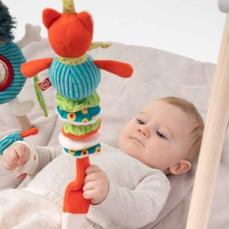 Погремушка Happy Baby Лисичка Люся подвесная 330661