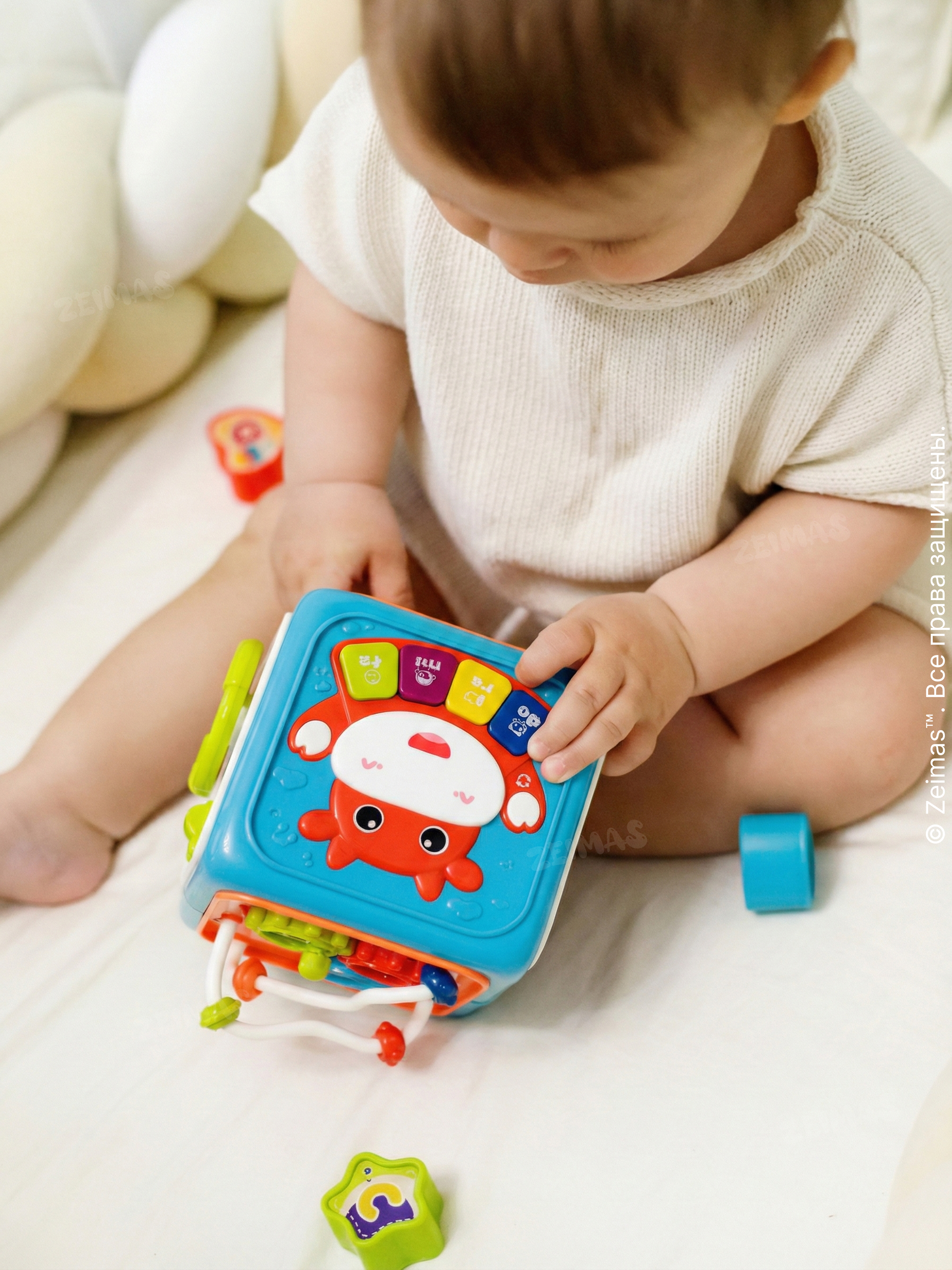 Игрушка Zeimas сортер Монтессори Куб - фото 18