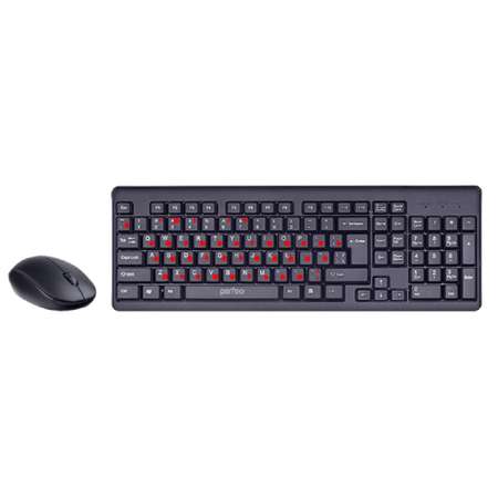 Беспроводная клавиатура и мышь Perfeo TEAM USB