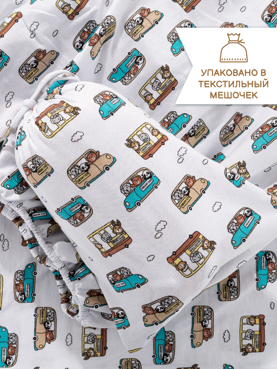 Комплект простыня и наволочка Sofi de Marko Baby №17 - фото 6