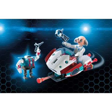 Конструктор Playmobil Супер4 с Доктором Х и робот блочный