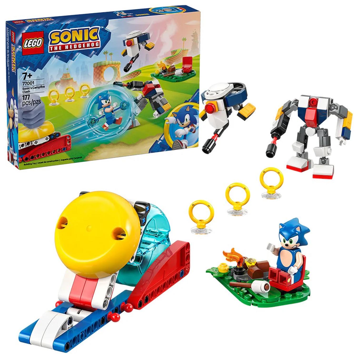 Конструктор LEGO Sonic the Hedgehog Соник - схватка у костра 177 дет. - фото 1