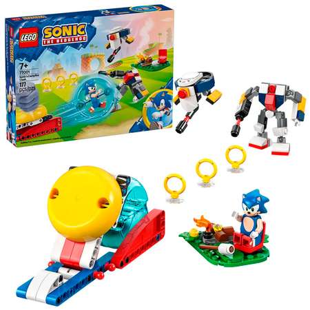 Конструктор LEGO Sonic the Hedgehog Соник - схватка у костра блочный