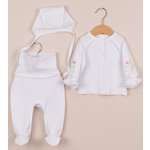 Кофточка и ползунки с чепчиком Baby boom