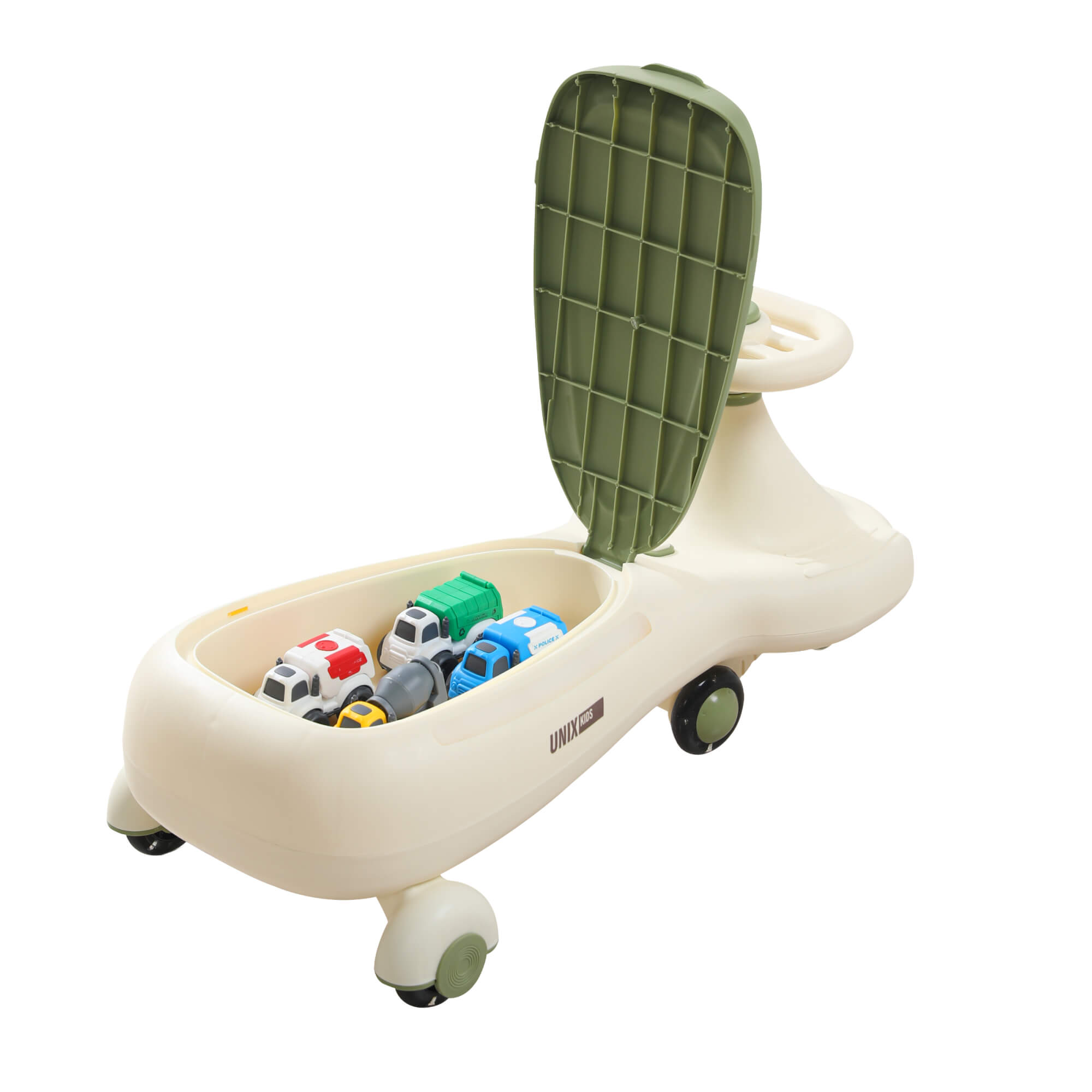 Пушкар UNIX Kids Bibicar V2 на веревочке зеленый - фото 13