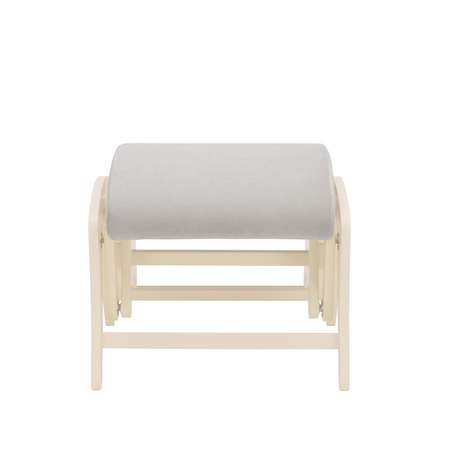 Кресло для кормления Milli с пуфом Joy Дуб шампань / ткань Verona Light Grey