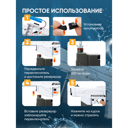 Пистолет водный TrendToys