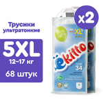 Трусики Ekitto Premium XL (12-17 кг) 68 шт.