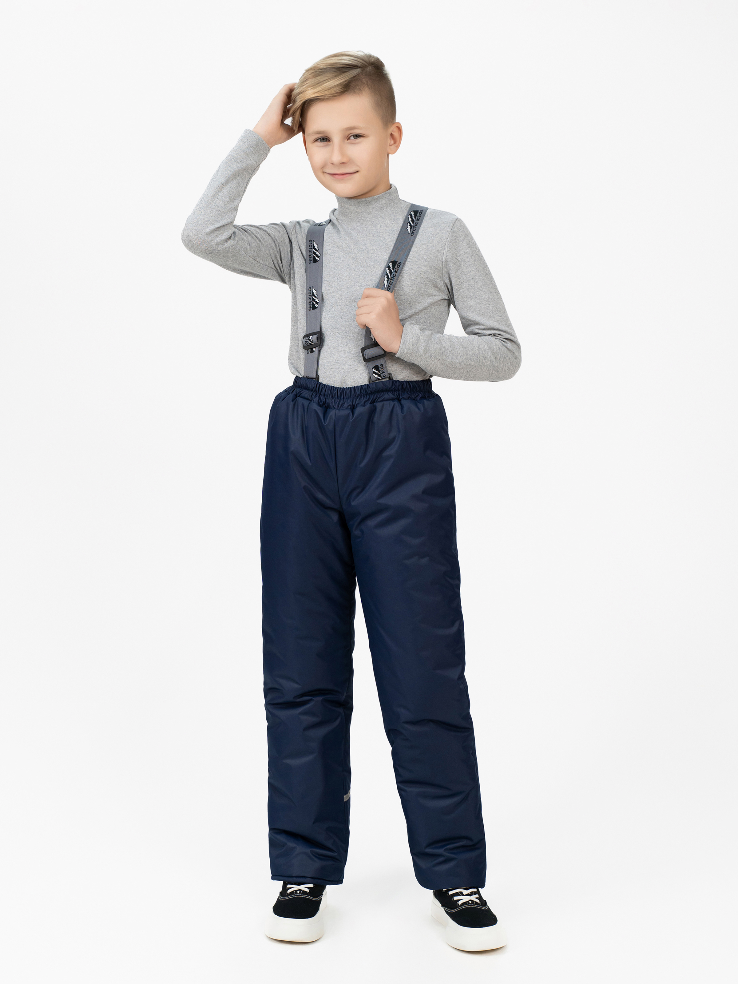 Брюки Arctic kids 10-031/1 синий - фото 1