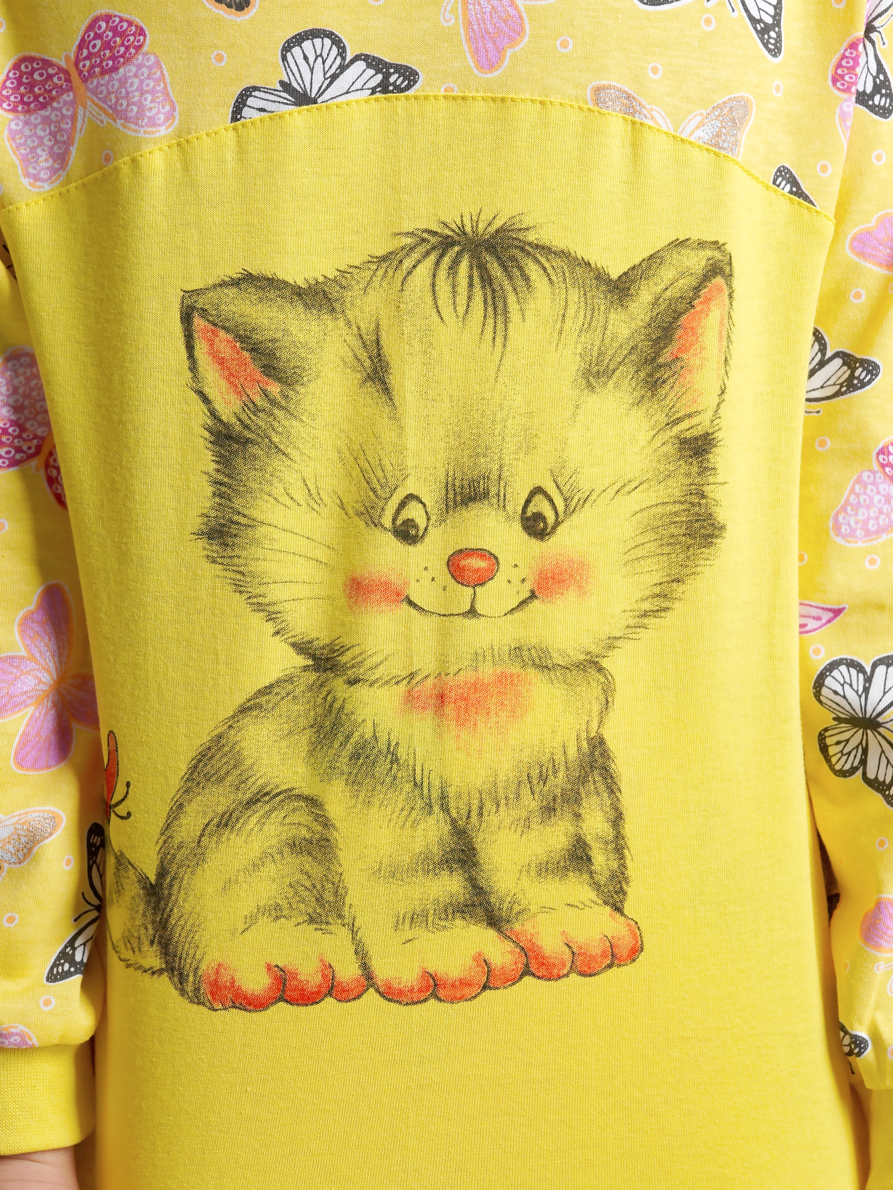 Пижама ДО-Детская Одежда 0025К/желтый - фото 13