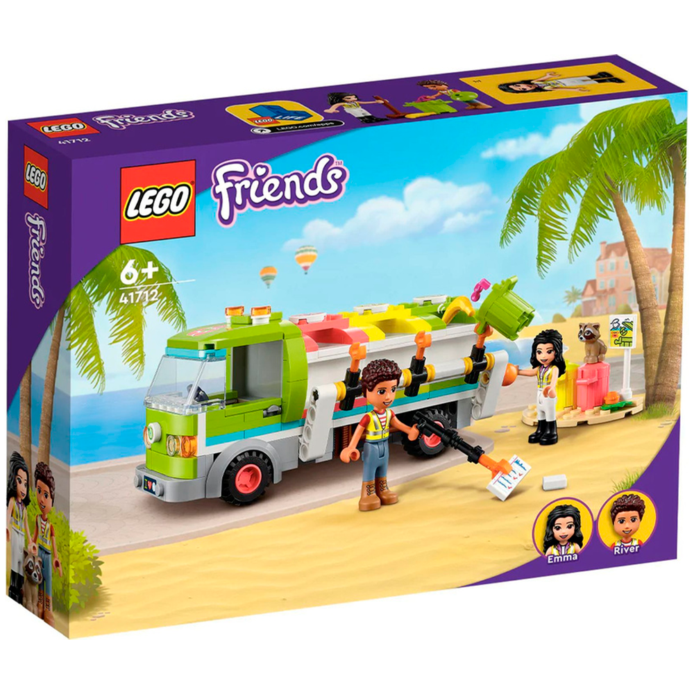 Конструктор LEGO Friends Перерабатывающий грузовик 259 дет. - фото 3