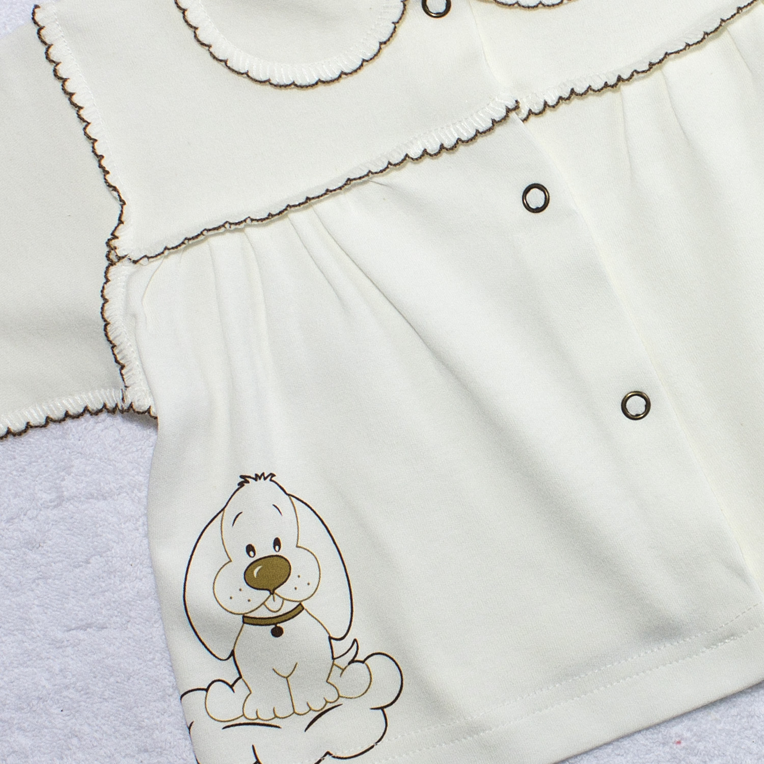 Кофточка Осьминожка Ш303-05ПК собачка - фото 3