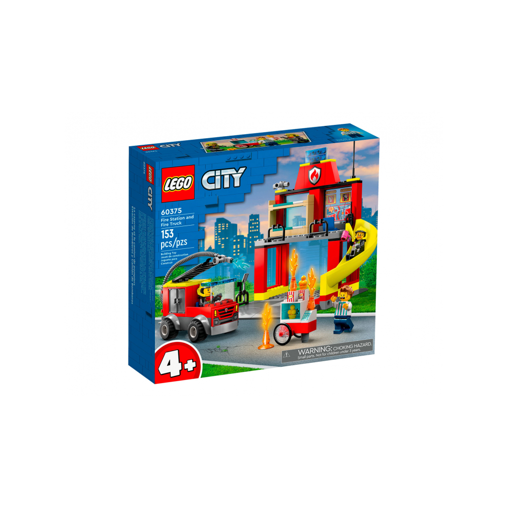 Конструктор LEGO City Пожарная машина 60375 194 дет. - фото 1