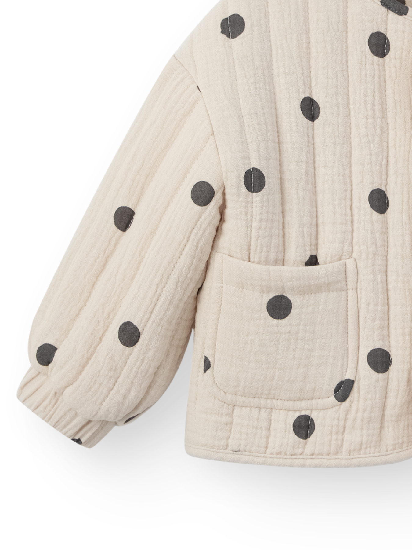 Куртка Happy Baby 88270-1_beige with dots - фото 8