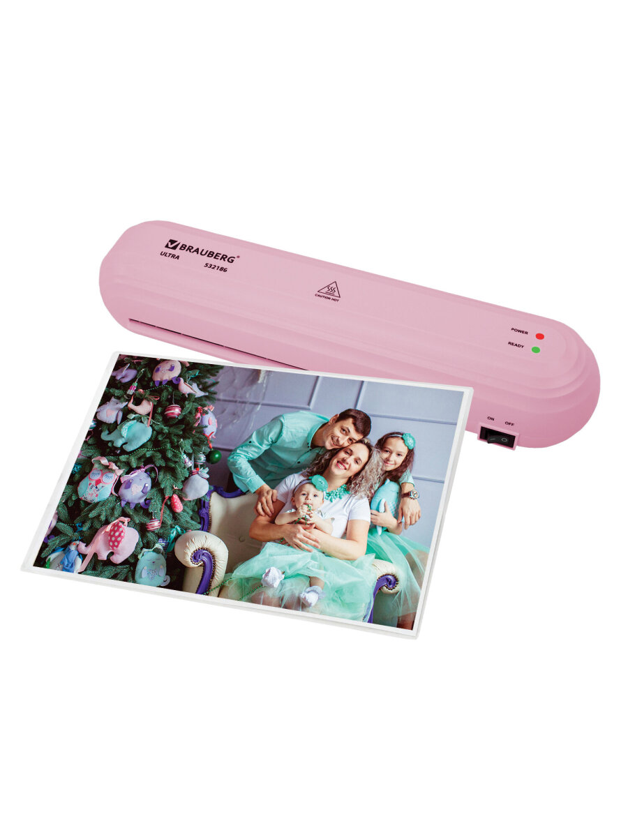 Ламинатор бумаги Brauberg для офиса и дома A4 60-150 мкм 30 см/мин - фото 4