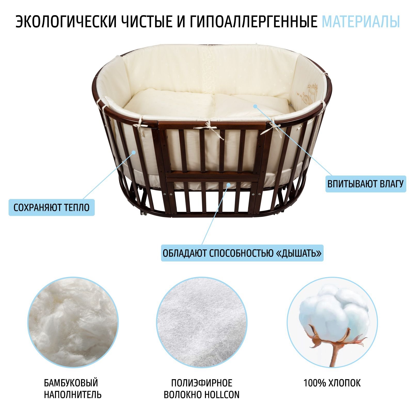 Комплект постельного белья Nuovita Prestigio Pizzo 6 предм. - фото 9