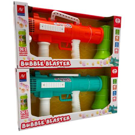 Пистолет для выдувания Zhorya Бластер Bubble Blaster