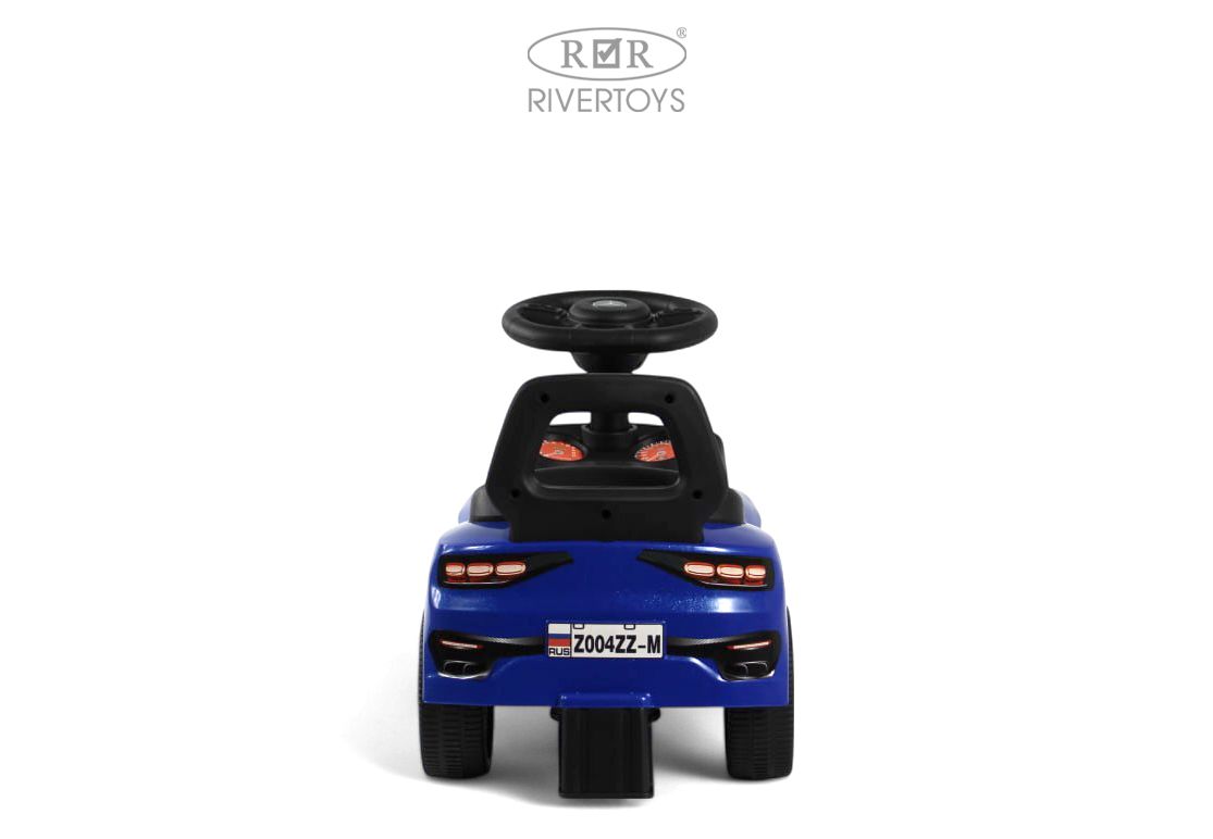 Каталка RIVERTOYS Z004ZZ-M-BLUE синий - фото 2