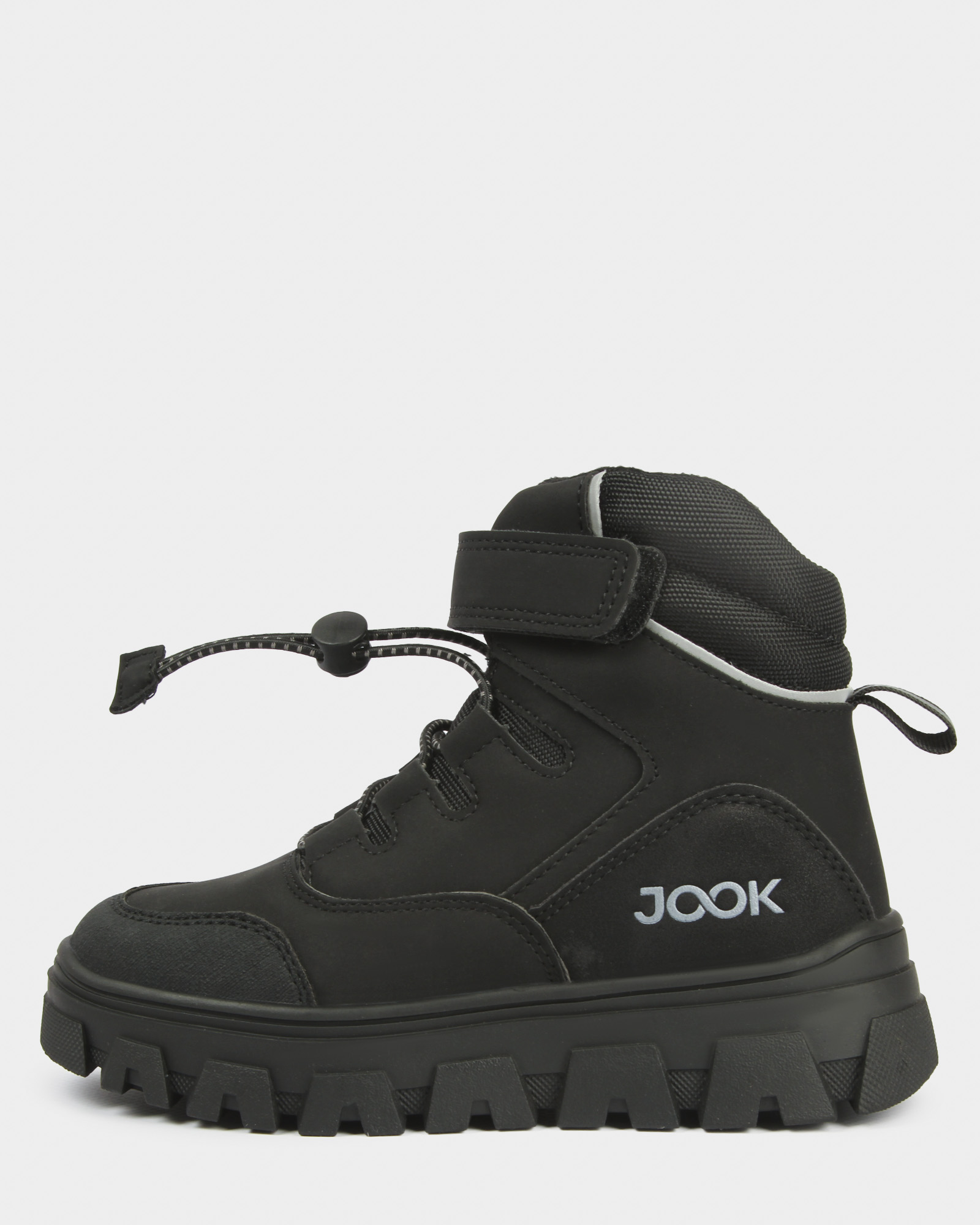 Изображение товара Ботинки Jook Демисезонные Черные c шнуровкой и Velcro